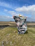 WOVEN BLANKET / WALL HANGING 'Endurance' by Marta Hutt
