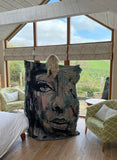 WOVEN BLANKET / WALL HANGING 'Endurance' by Marta Hutt