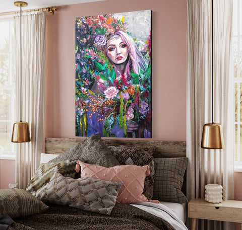 'Gaia' ORIGINAL PAINTING by Marta Hutt