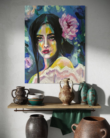 'Dolores' ORIGINAL PAINTING by Marta Hutt