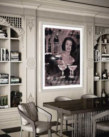 'Prosecco in Rome' ART PRINTS  by Marta Hutt