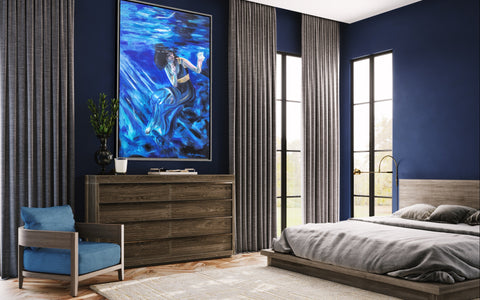 'Float' ORIGINAL PAINTING by Marta Hutt