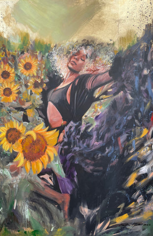 'Breathe' ORIGINAL PAINTING by Marta Hutt