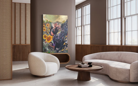 'Breathe' ORIGINAL PAINTING by Marta Hutt