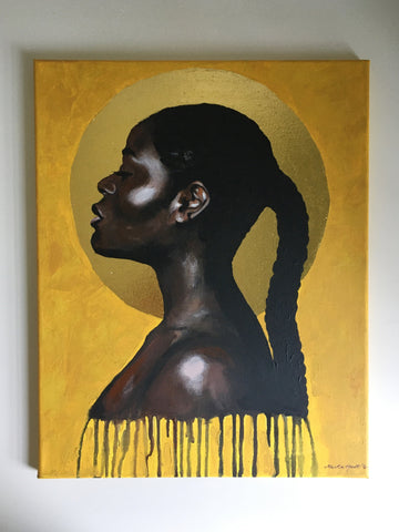 'Sun Goddess' ORIGINAL PAINTING by Marta Hutt