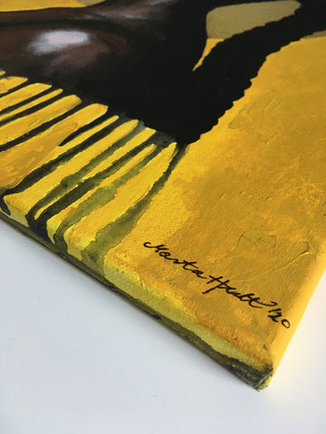 'Sun Goddess' ORIGINAL PAINTING by Marta Hutt