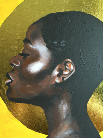 'Sun Goddess' ORIGINAL PAINTING by Marta Hutt