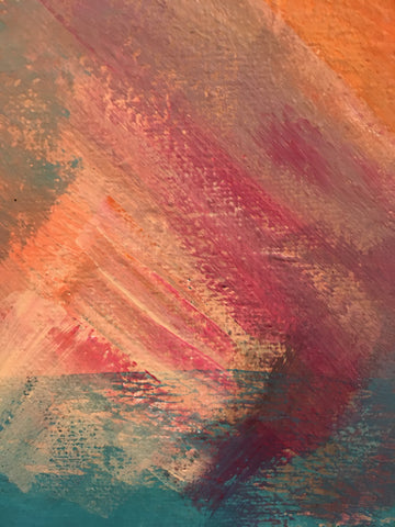 'I saw you looking' ORIGINAL PAINTING by Marta Hutt