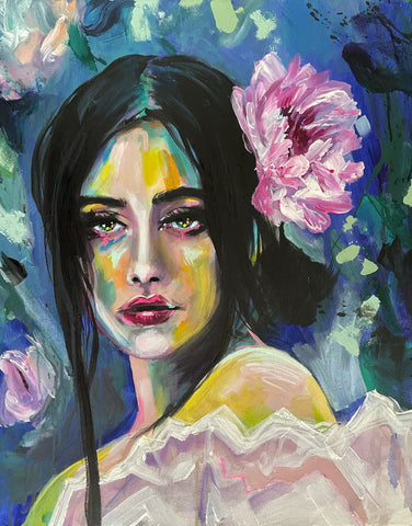 'Dolores' ORIGINAL PAINTING by Marta Hutt