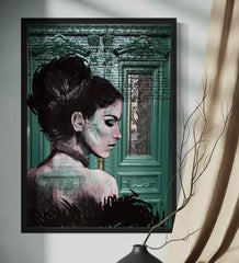 'The Door' ART PRINTS  by Marta Hutt