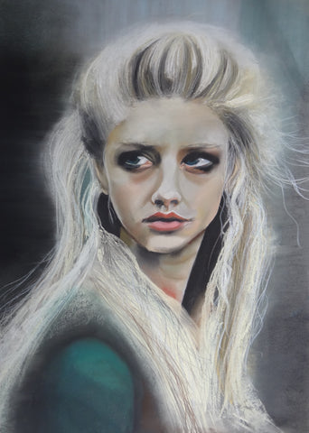 'Shield Maiden' ORIGINAL ARTWORK by Marta Hutt