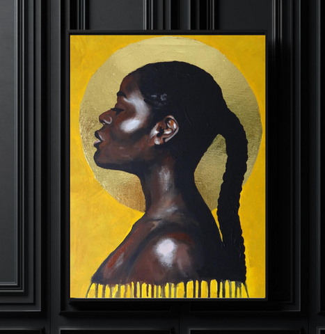 'Sun Goddess' ORIGINAL PAINTING by Marta Hutt