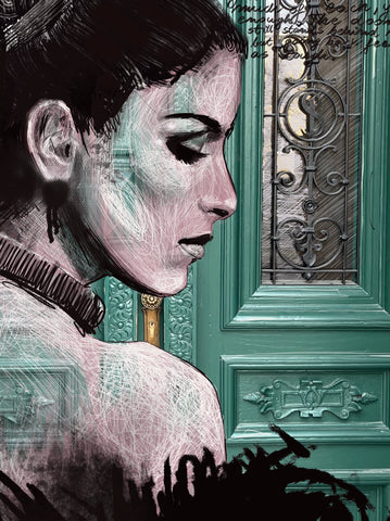 'The Door' ART PRINTS  by Marta Hutt