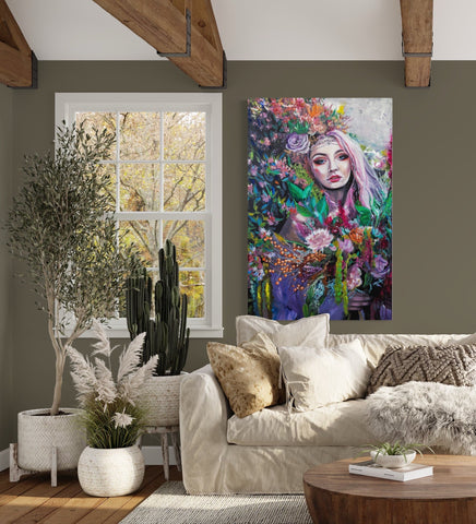 'Gaia' ORIGINAL PAINTING by Marta Hutt