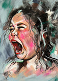 'Temper Tantrum' ART PRINTS by Marta Hutt