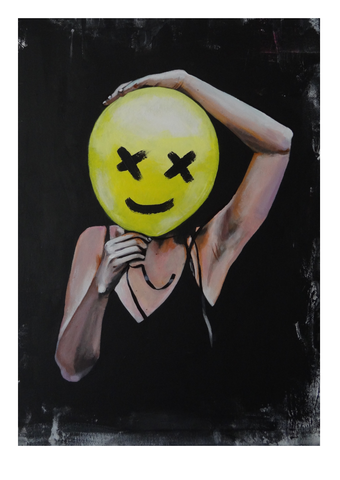 'Balloon Girl' ART PRINTS by Marta Hutt