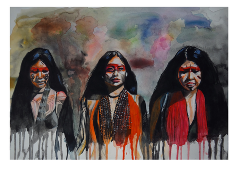 'Defend The Sacred' ART PRINTS by Marta Hutt