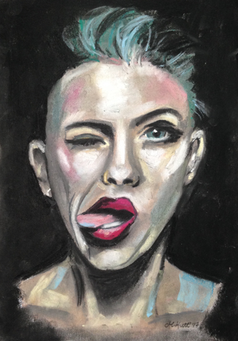 'Attitude' ART PRINTS by Marta Hutt