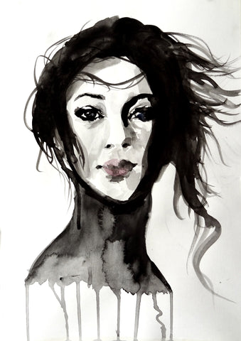 'Insouciance' ART PRINTS by Marta Hutt