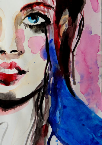 'Jess' ART PRINTS by Marta Hutt