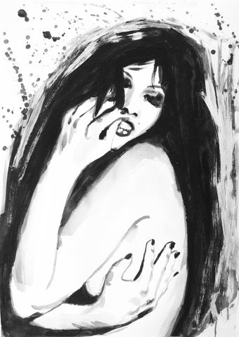 'Persephone' ART PRINTS by Marta Hutt