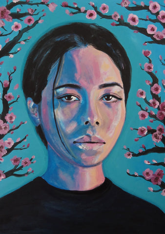 'Sakura' ART PRINTS by Marta Hutt