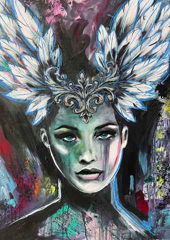 'Aurora' ART PRINTS by Marta Hutt