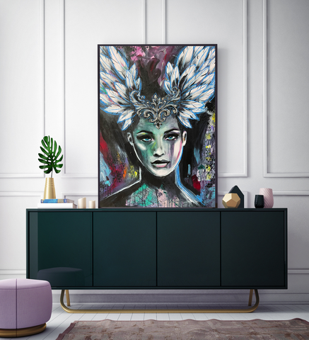 'Aurora' ART PRINTS by Marta Hutt