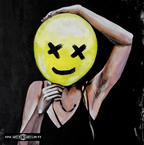 'Balloon Girl' TOTE BAG by Marta Hutt