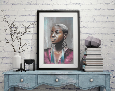 'Chish' ART PRINTS by Marta Hutt