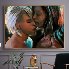 'Dallas & Jasmine' ART PRINTS by Marta Hutt