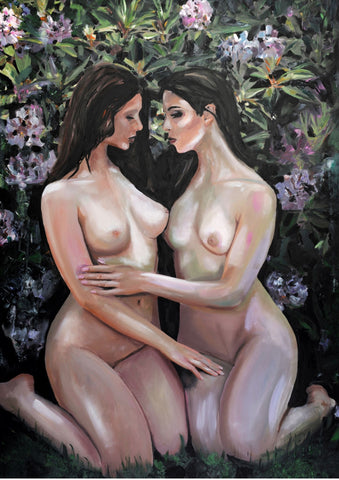 'Dans Le Jardin' ART PRINTS by Marta Hutt