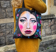 'Doll' TOTE BAG by Marta Hutt