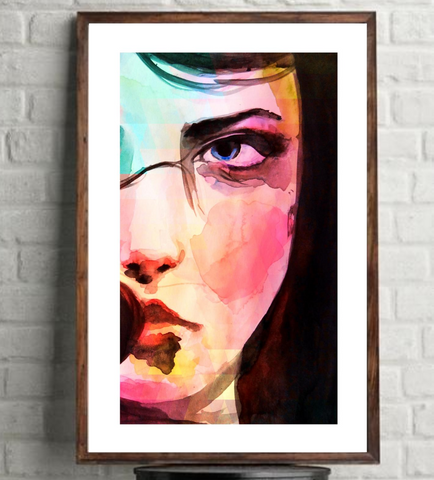 'Eva' ART PRINTS by Marta Hutt