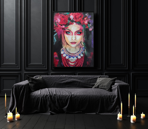 'Fierce Foreigner' ART PRINTS by Marta Hutt