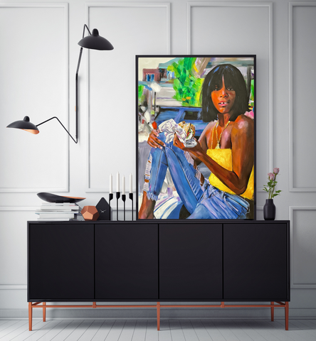 'Fast Food' ART PRINTS by Marta Hutt