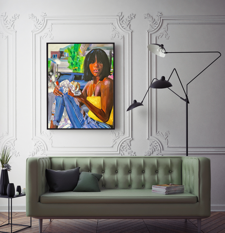 'Fast Food' ART PRINTS by Marta Hutt