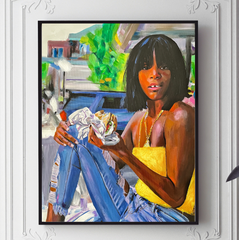 'Fast Food' ART PRINTS by Marta Hutt