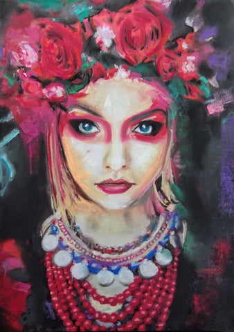 'Fierce Foreigner' ART PRINTS by Marta Hutt