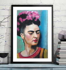 'Frida' ART PRINTS by Marta Hutt