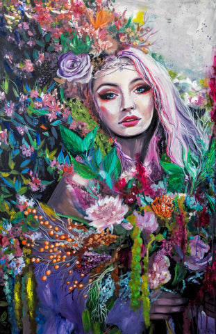 'Gaia' ART PRINTS by Marta Hutt