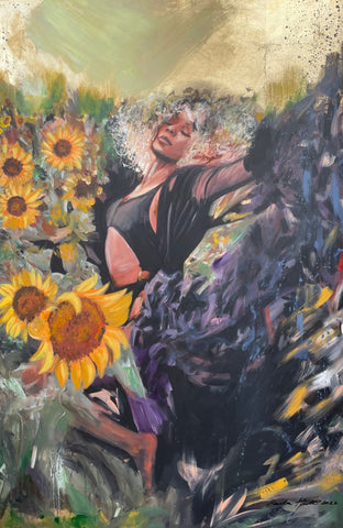 'Breathe' ART PRINTS by Marta Hutt