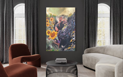 'Breathe' ART PRINTS by Marta Hutt