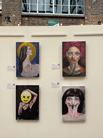 'Harvest Moon' CANVAS by Marta Hutt