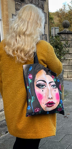'Doll' TOTE BAG by Marta Hutt