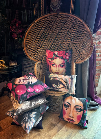 'Lalaland' CUSHION by Marta Hutt