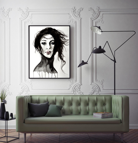 'Insouciance' ART PRINTS by Marta Hutt