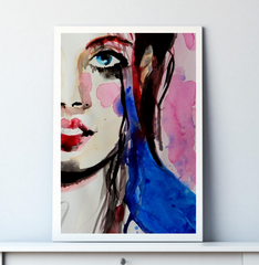 'Jess' ART PRINTS by Marta Hutt