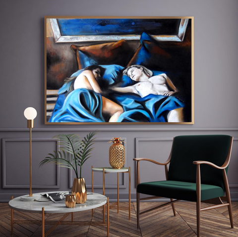 'Love' ART PRINTS by Marta Hutt