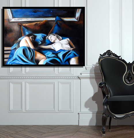 'Love' ART PRINTS by Marta Hutt